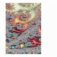 Fractal Artwork Design Pattern Small Garden Flag (two Sides) by Sudhe