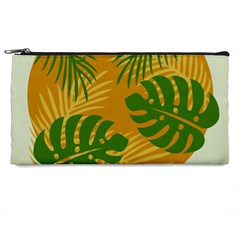 Leaf Leaves Nature Green Autumn Pencil Cases by Sudhe