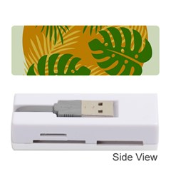 Leaf Leaves Nature Green Autumn Memory Card Reader (stick)