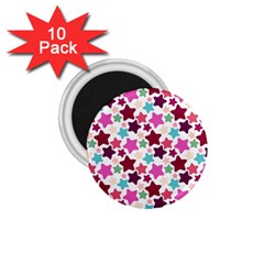 Stars Pattern 1 75  Magnets (10 Pack) 