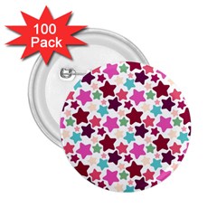 Stars Pattern 2 25  Buttons (100 Pack) 