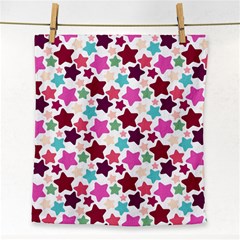 Stars Pattern Face Towel by Sudhe