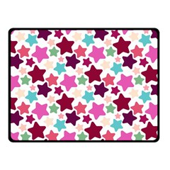 Stars Pattern Fleece Blanket (small)