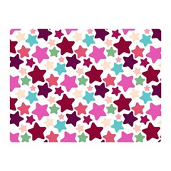 Stars Pattern Double Sided Flano Blanket (mini) 