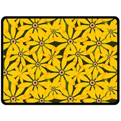 Texture Flowers Nature Background Fleece Blanket (large) 