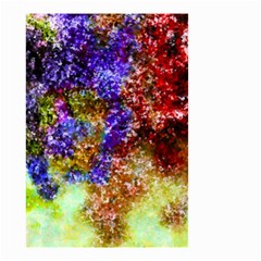 Splashes Of Color Background Small Garden Flag (two Sides) by Sudhe