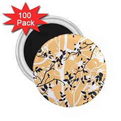 Floral Pattern Background 2 25  Magnets (100 Pack)  by Sudhe