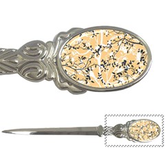 Floral Pattern Background Letter Opener by Sudhe