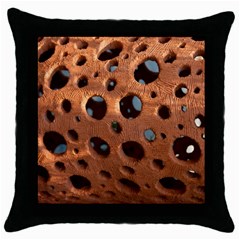 Texture Pattern Wallpaper Background Pattern Holes Throw Pillow Case (black) by Sudhe