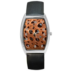 Texture Pattern Wallpaper Background Pattern Holes Barrel Style Metal Watch by Sudhe