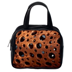 Texture Pattern Wallpaper Background Pattern Holes Classic Handbag (one Side)