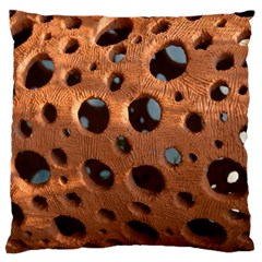 Texture Pattern Wallpaper Background Pattern Holes Standard Flano Cushion Case (two Sides) by Sudhe