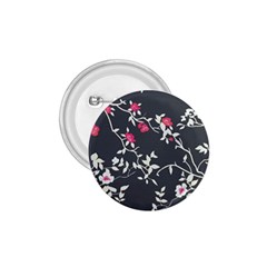 Black And White Floral Pattern Background 1 75  Buttons by Sudhe