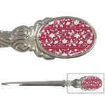 Floral Pattern Background Letter Opener Front