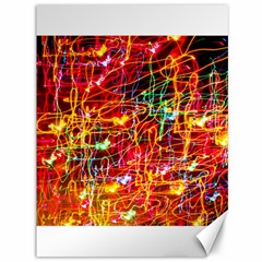 Random Colored Light Swirls Canvas 36  X 48  by Sudhe