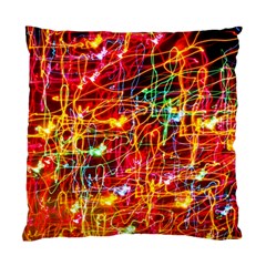 Random Colored Light Swirls Standard Cushion Case (one Side) by Sudhe