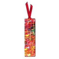 Random Colored Light Swirls Small Book Marks