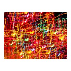 Random Colored Light Swirls Double Sided Flano Blanket (mini)  by Sudhe