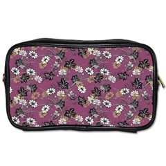 Beautiful Floral Pattern Background Toiletries Bag (one Side) by Sudhe