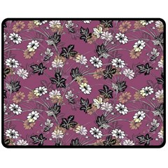 Beautiful Floral Pattern Background Fleece Blanket (medium) 