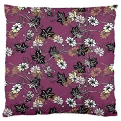 Beautiful Floral Pattern Background Large Cushion Case (two Sides) by Sudhe