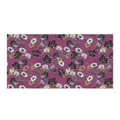 Beautiful Floral Pattern Background Satin Wrap by Sudhe