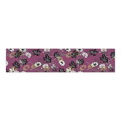 Beautiful Floral Pattern Background Velvet Scrunchie by Sudhe