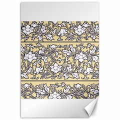 Floral Pattern Background Canvas 20  X 30  by Sudhe