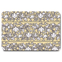 Floral Pattern Background Large Doormat  by Sudhe