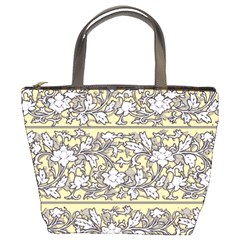 Floral Pattern Background Bucket Bag by Sudhe