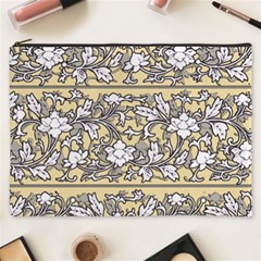 Floral Pattern Background Cosmetic Bag (xxxl) by Sudhe