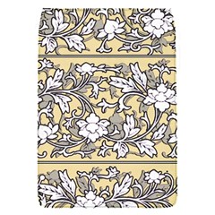 Floral Pattern Background Removable Flap Cover (s) by Sudhe