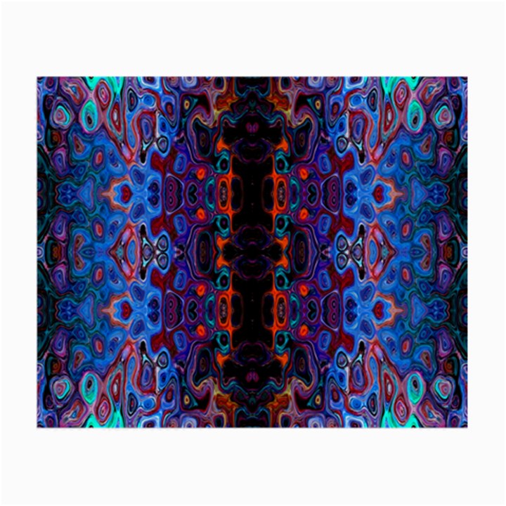 Kaleidoscope Art Pattern Ornament Small Glasses Cloth (2-Side)