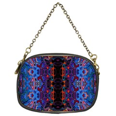 Kaleidoscope Art Pattern Ornament Chain Purse (one Side) by Sudhe