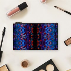 Kaleidoscope Art Pattern Ornament Cosmetic Bag (small) by Sudhe