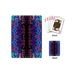 Kaleidoscope Art Pattern Ornament Playing Cards (mini)