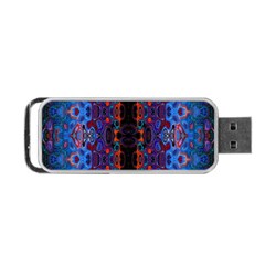 Kaleidoscope Art Pattern Ornament Portable Usb Flash (one Side) by Sudhe