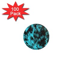 Blue Etched Background 1  Mini Magnets (100 Pack)  by Sudhe