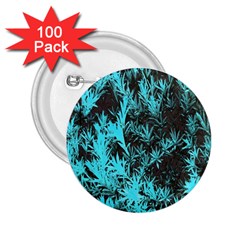 Blue Etched Background 2 25  Buttons (100 Pack)  by Sudhe