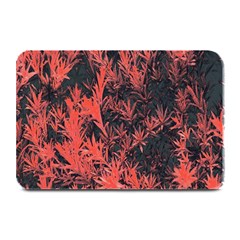 Orange Etched Background Plate Mats by Sudhe