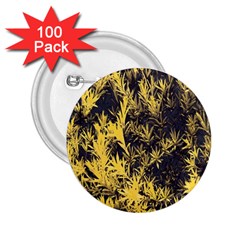 Artistic Yellow Background 2 25  Buttons (100 Pack)  by Sudhe