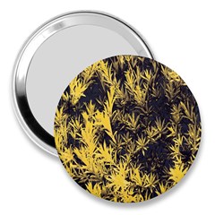 Artistic Yellow Background 3  Handbag Mirrors by Sudhe