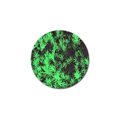 Green Etched Background Golf Ball Marker (10 Pack) by Sudhe