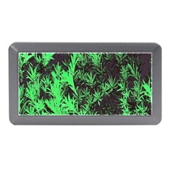 Green Etched Background Memory Card Reader (mini) by Sudhe