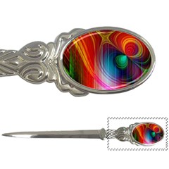 Background Color Colorful Rings Letter Opener by Sudhe