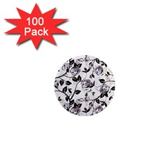 Floral Pattern Background 1  Mini Magnets (100 Pack)  by Sudhe