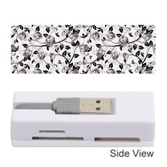 Floral Pattern Background Memory Card Reader (stick) by Sudhe