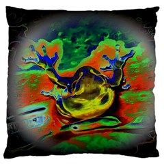 Abstract Transparent Background Standard Flano Cushion Case (two Sides) by Sudhe