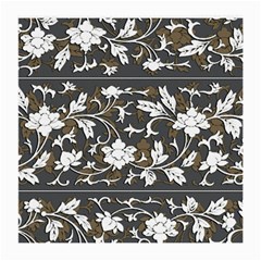 Floral Pattern Background Medium Glasses Cloth (2-side) by Sudhe