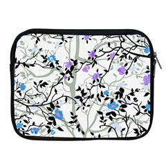 Floral Pattern Background Apple Ipad 2/3/4 Zipper Cases by Sudhe